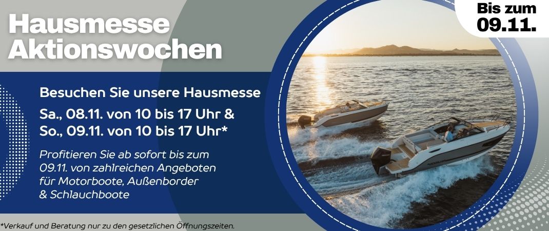 Hausmesse am 08. & 09. November